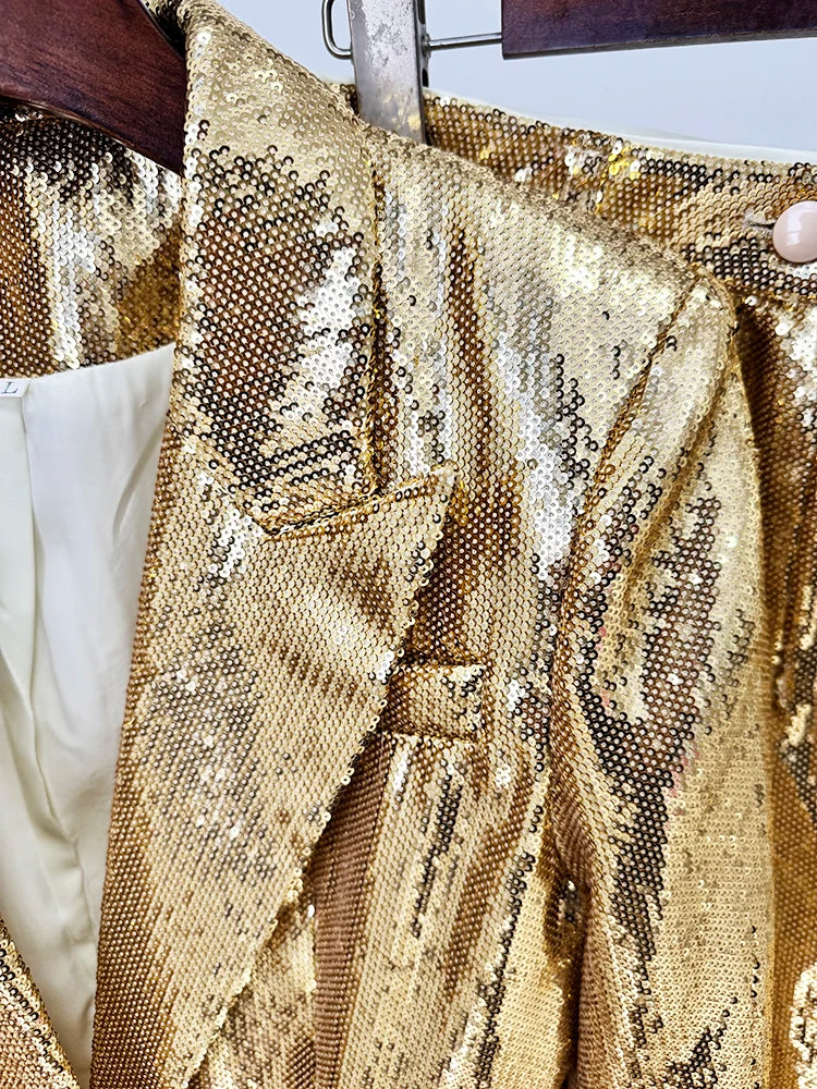 Ensemble pantalon évasé Reese Gold