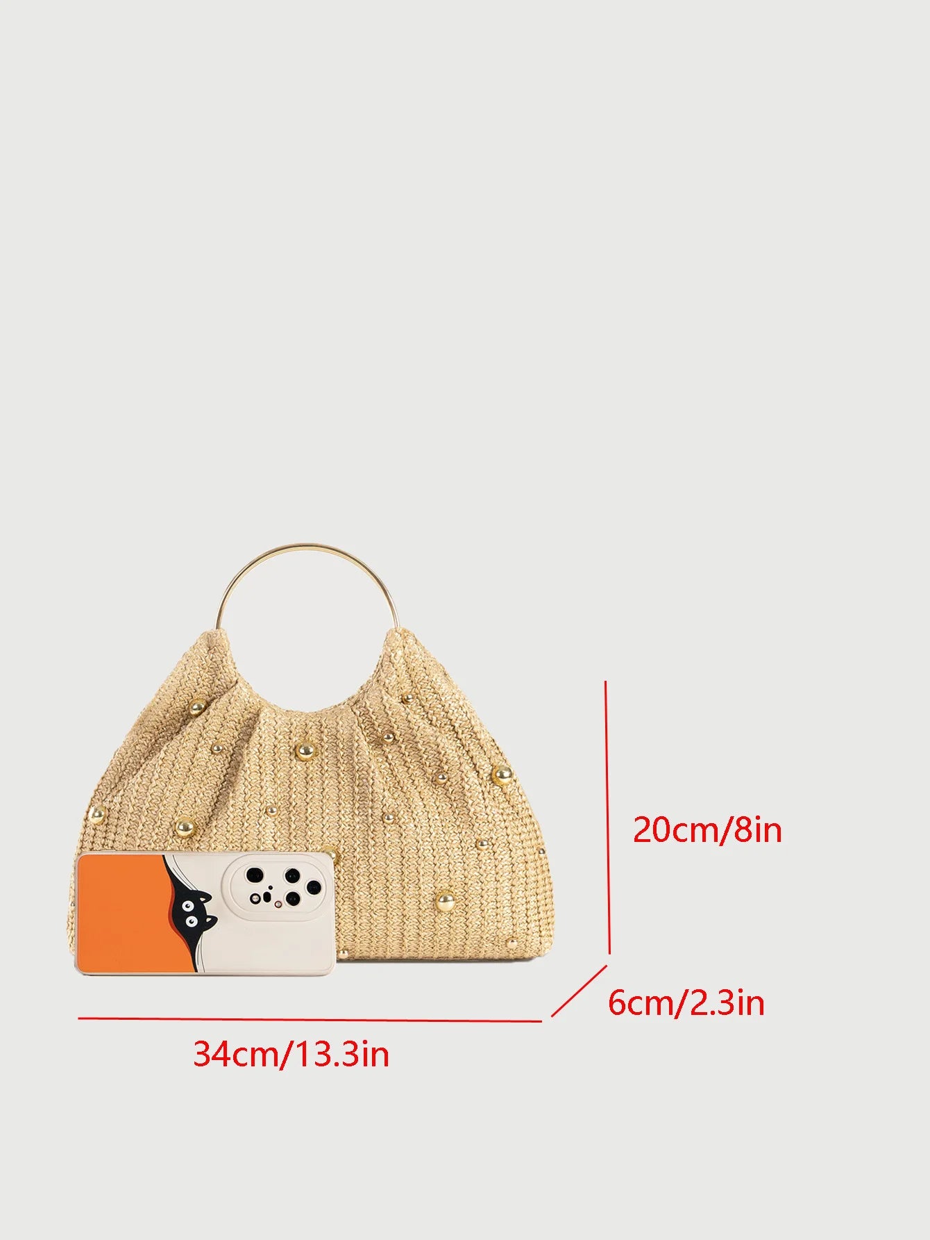 Chic Straw Tote Bag