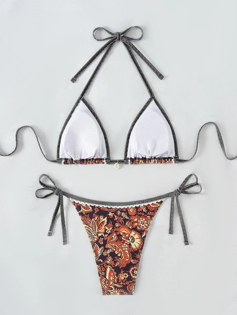 Maddy String Triangle Bikini