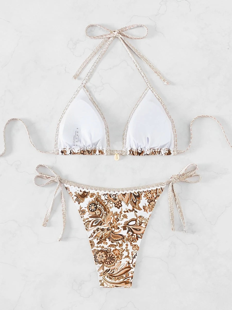 Maddy String Triangle Bikini