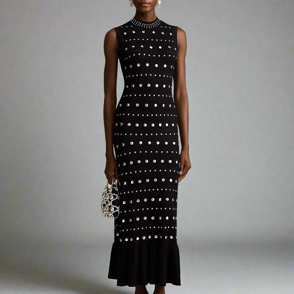 Rebecca Spliced Diamond Dress