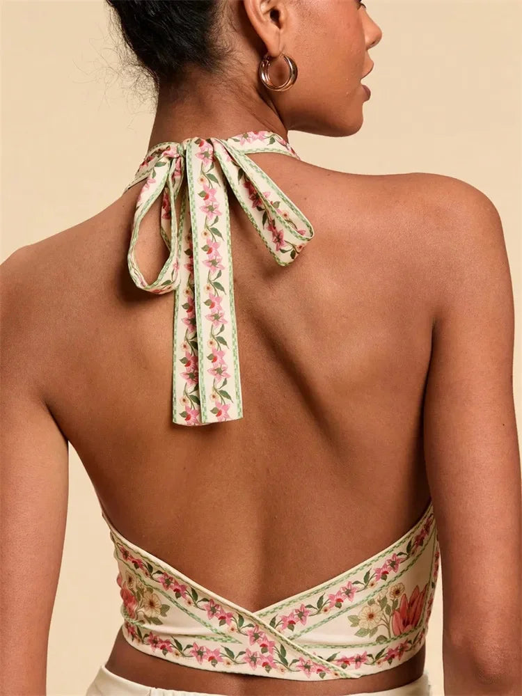 Lydia Front Knot Top