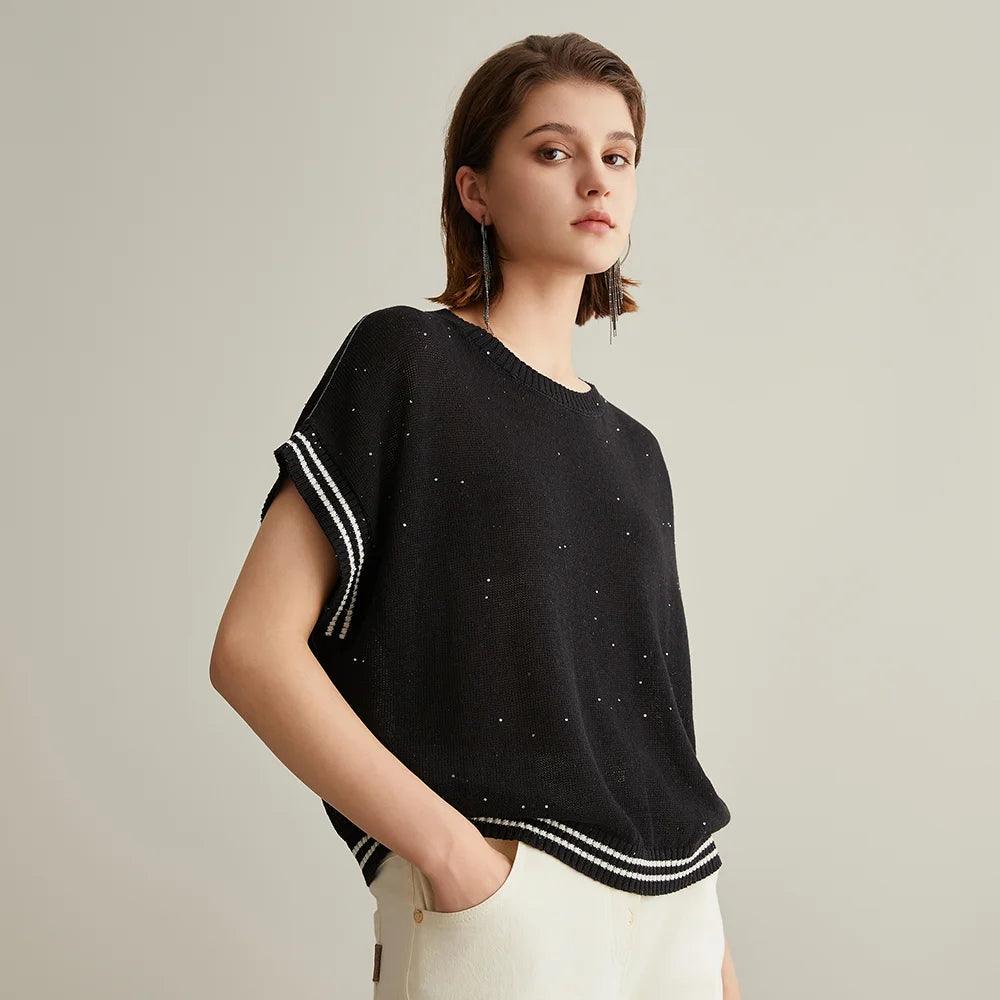 Western Style 100% Linen Top