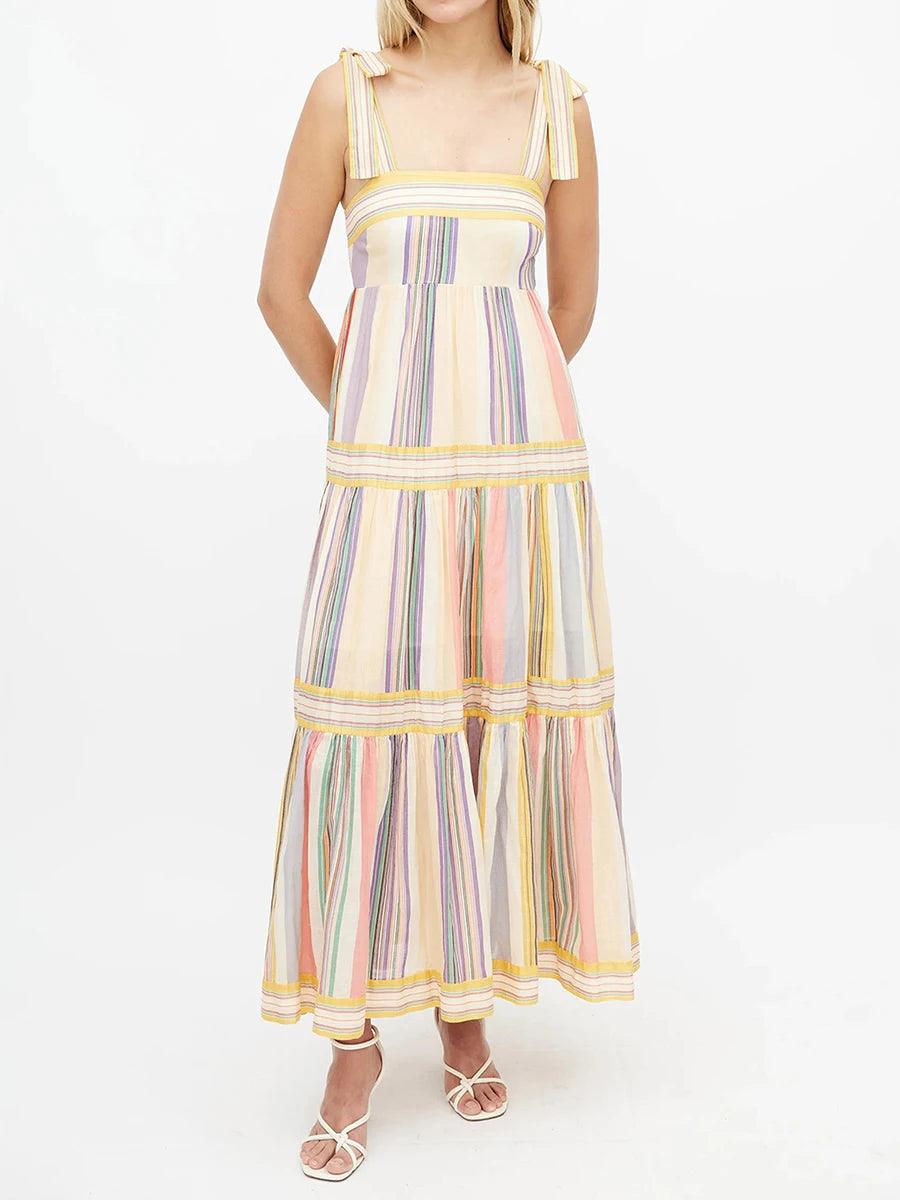 Vestido de rayas Michelle