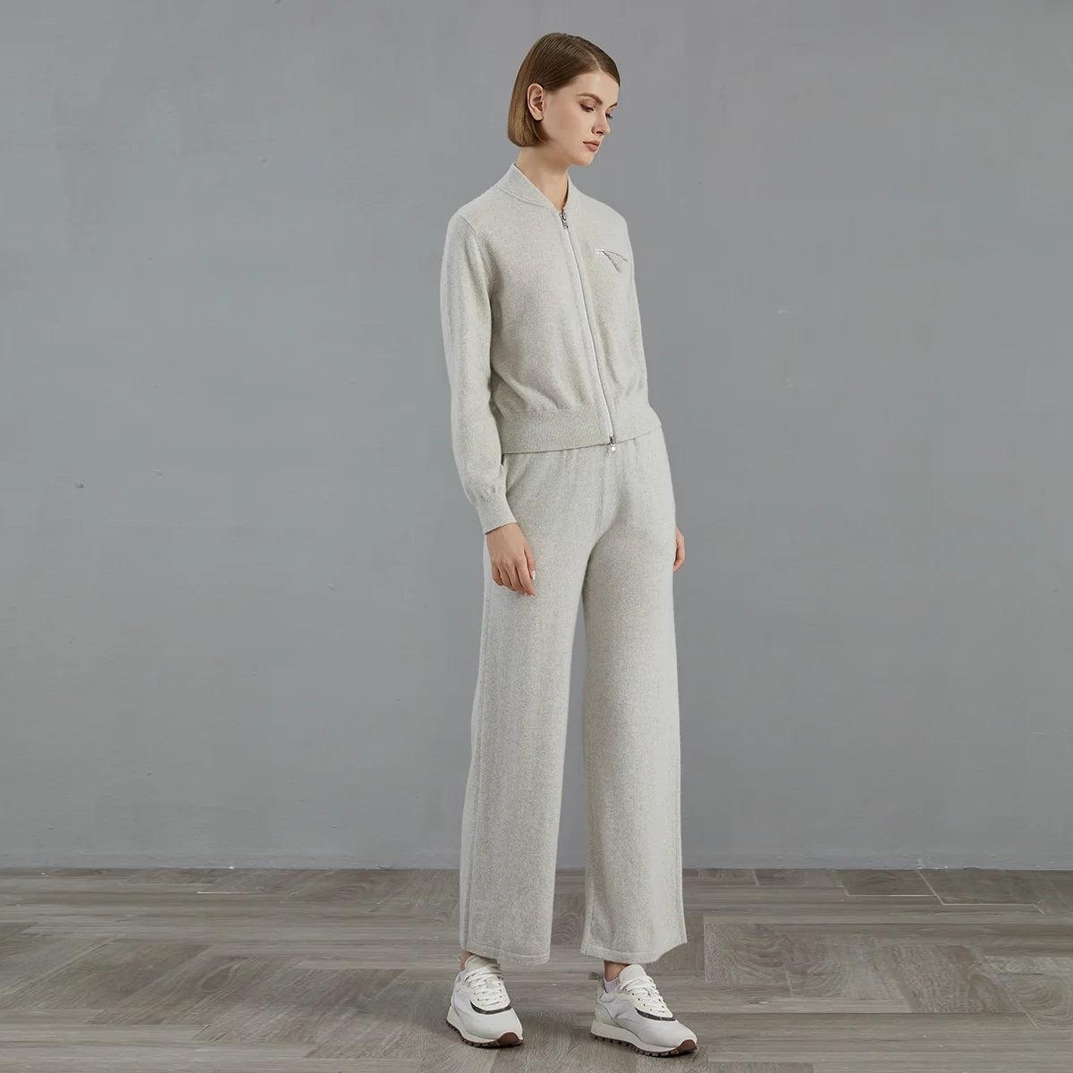 100% Cashmere Knit Cardigan