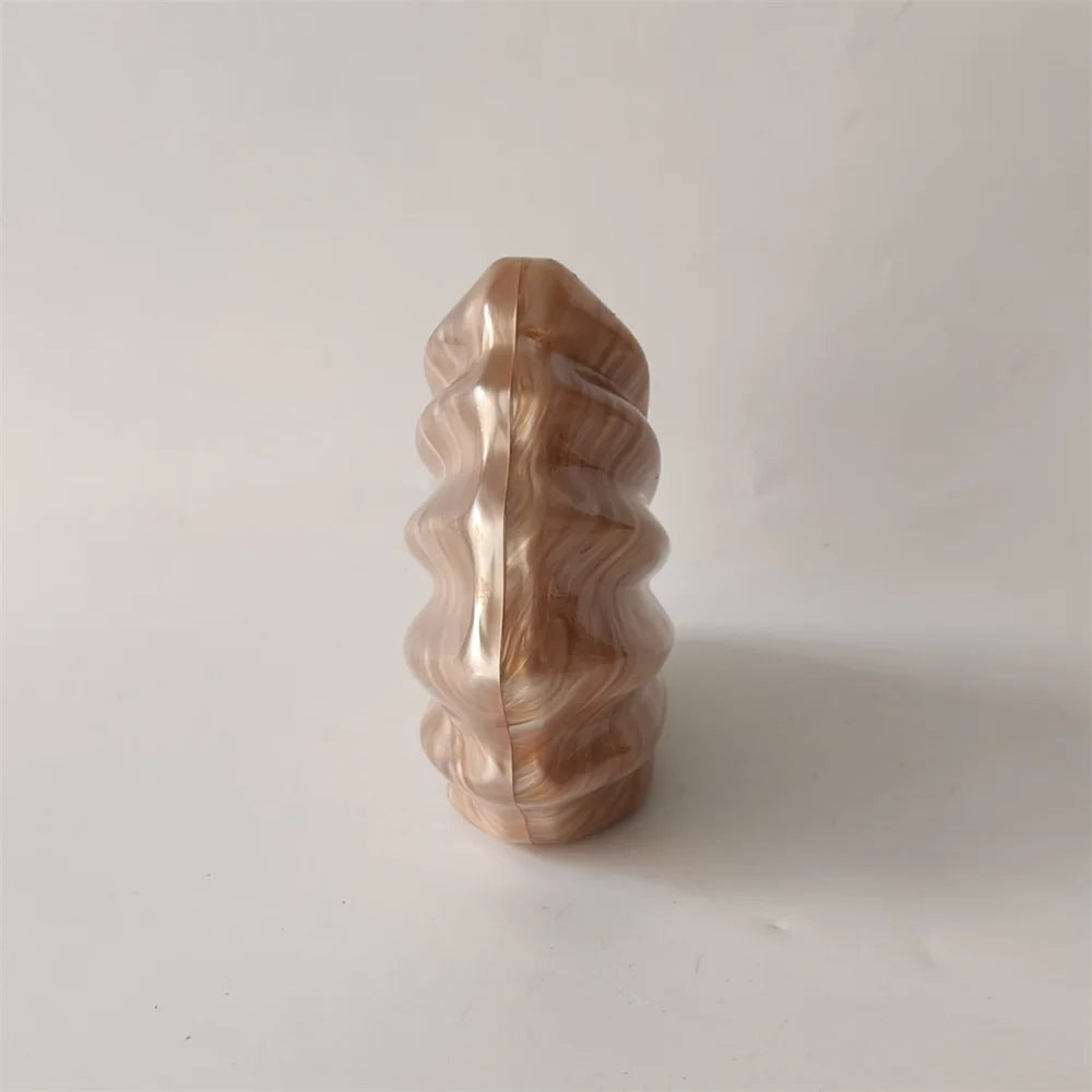 Shell Acrylic Clutch