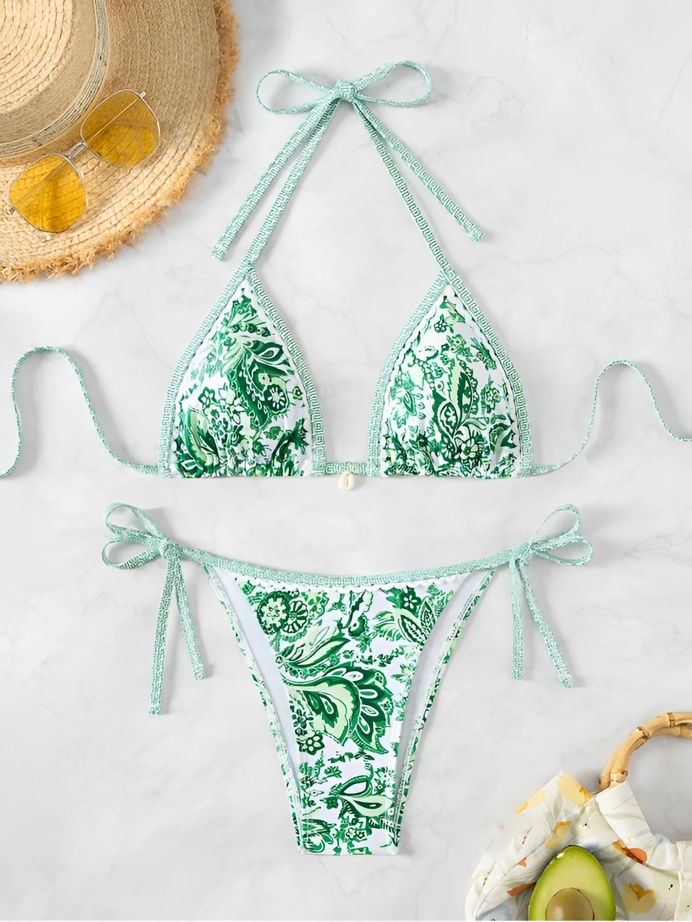 Maddy String Triangle Bikini
