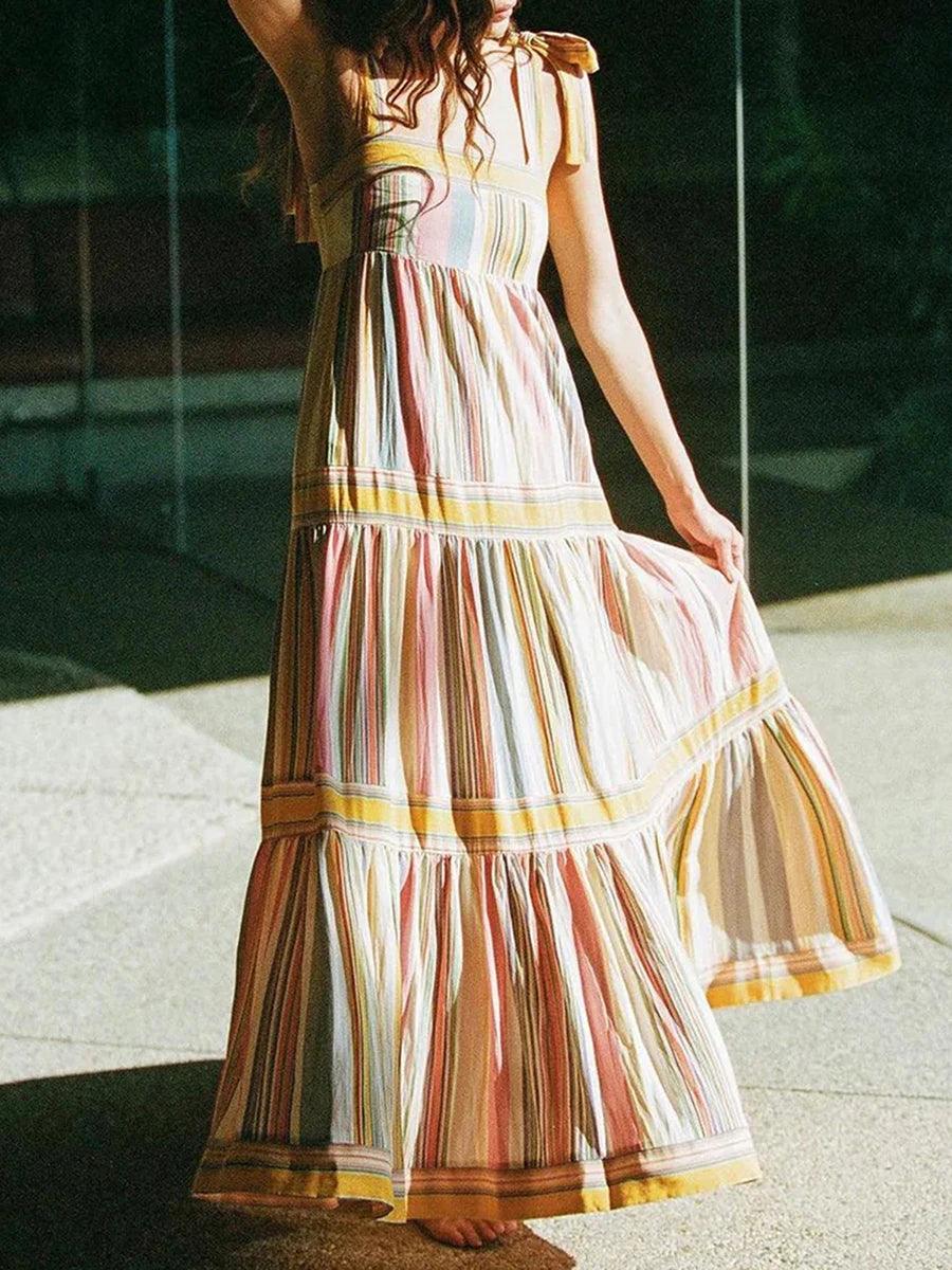 Vestido de rayas Michelle