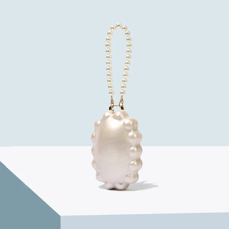 Pearl Shell Clutch Bag