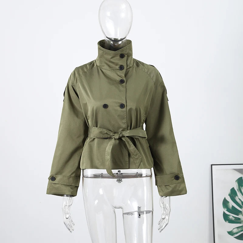 Amy Short Trench Coat