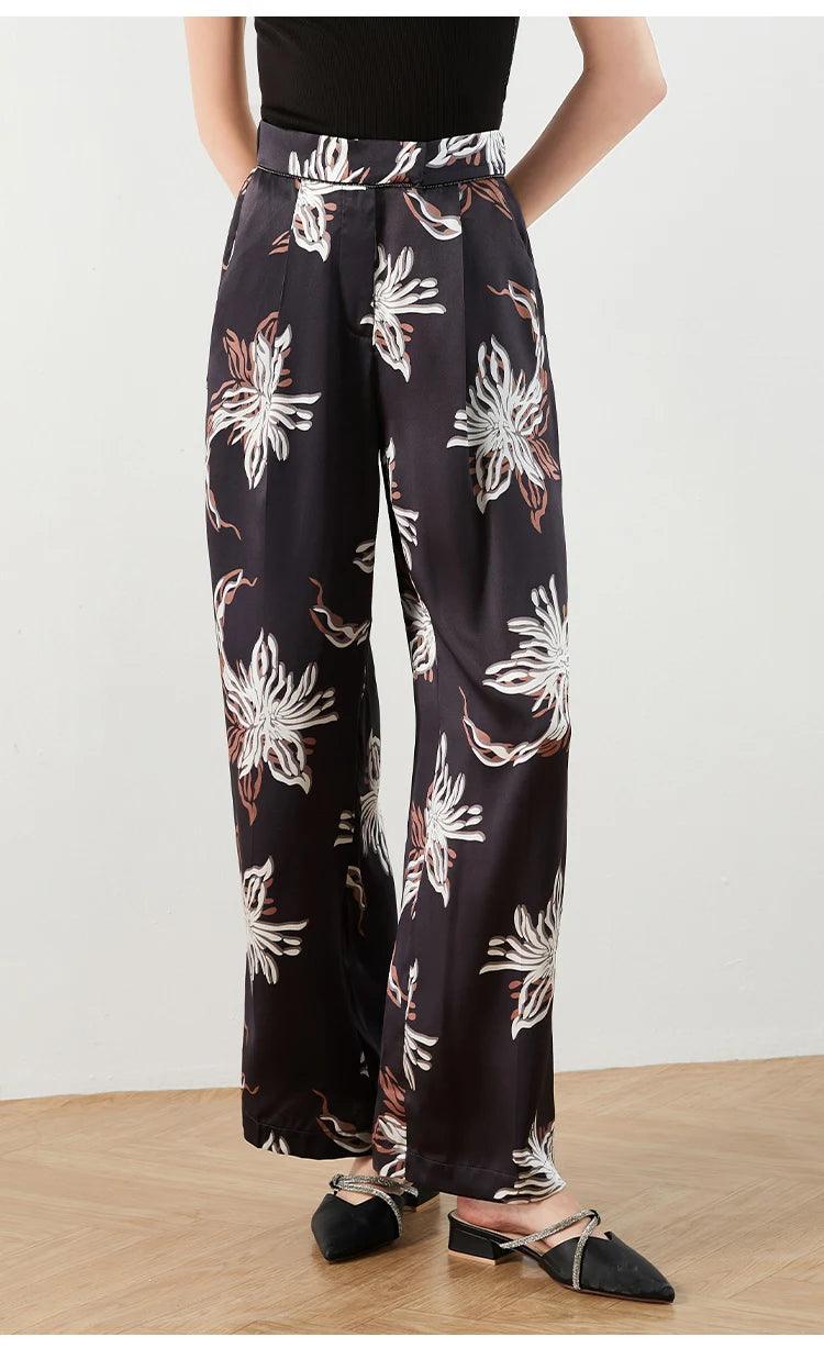 Pantalon Saskia 100% soie