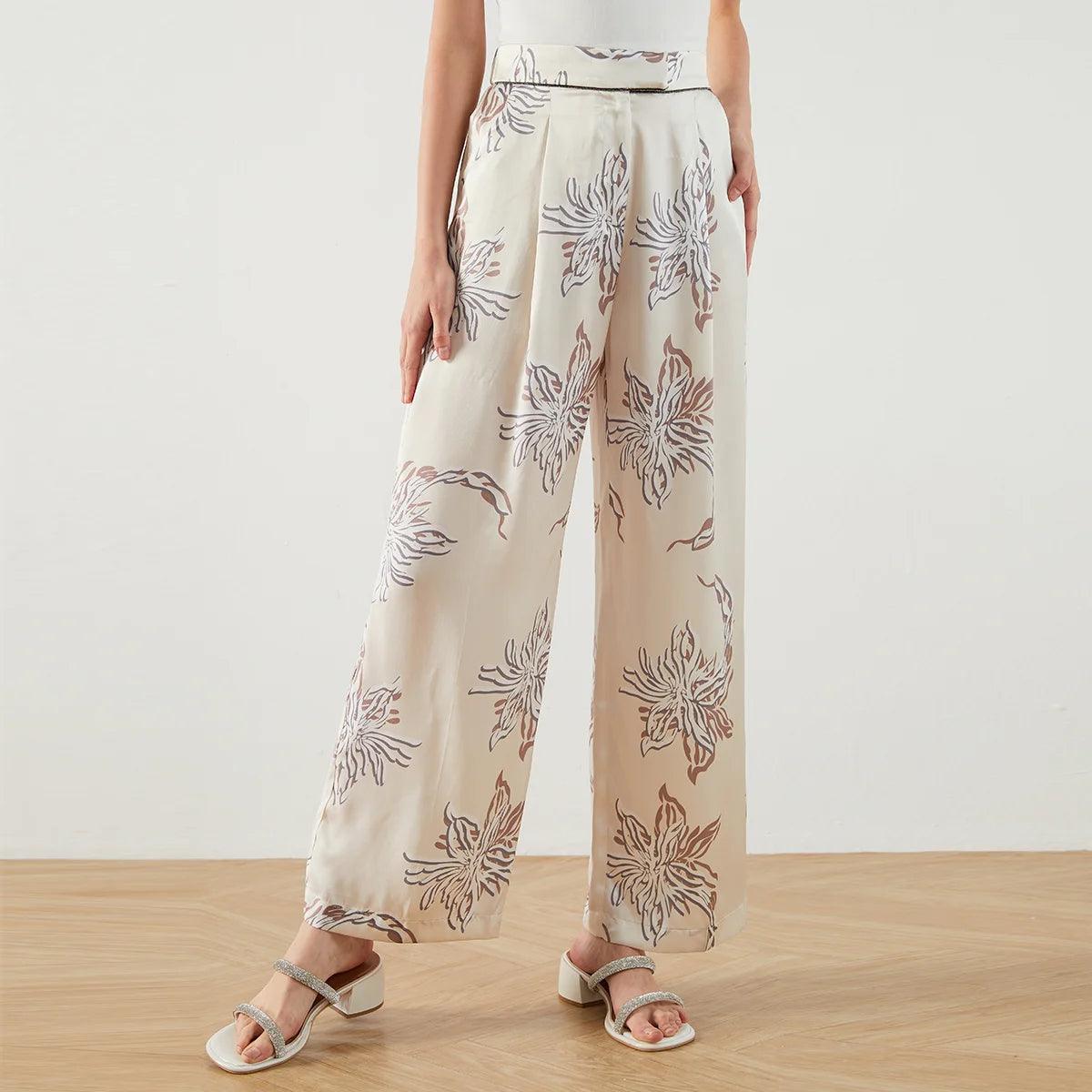 Pantalon Saskia 100% soie