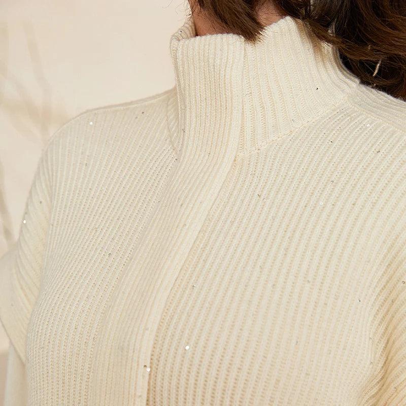 100% Merino Wool Knitted Cardigan