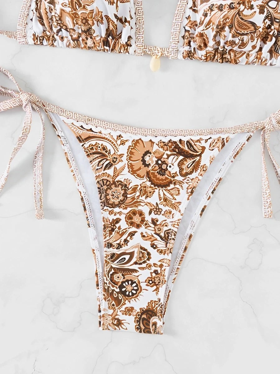 Maddy String Triangle Bikini