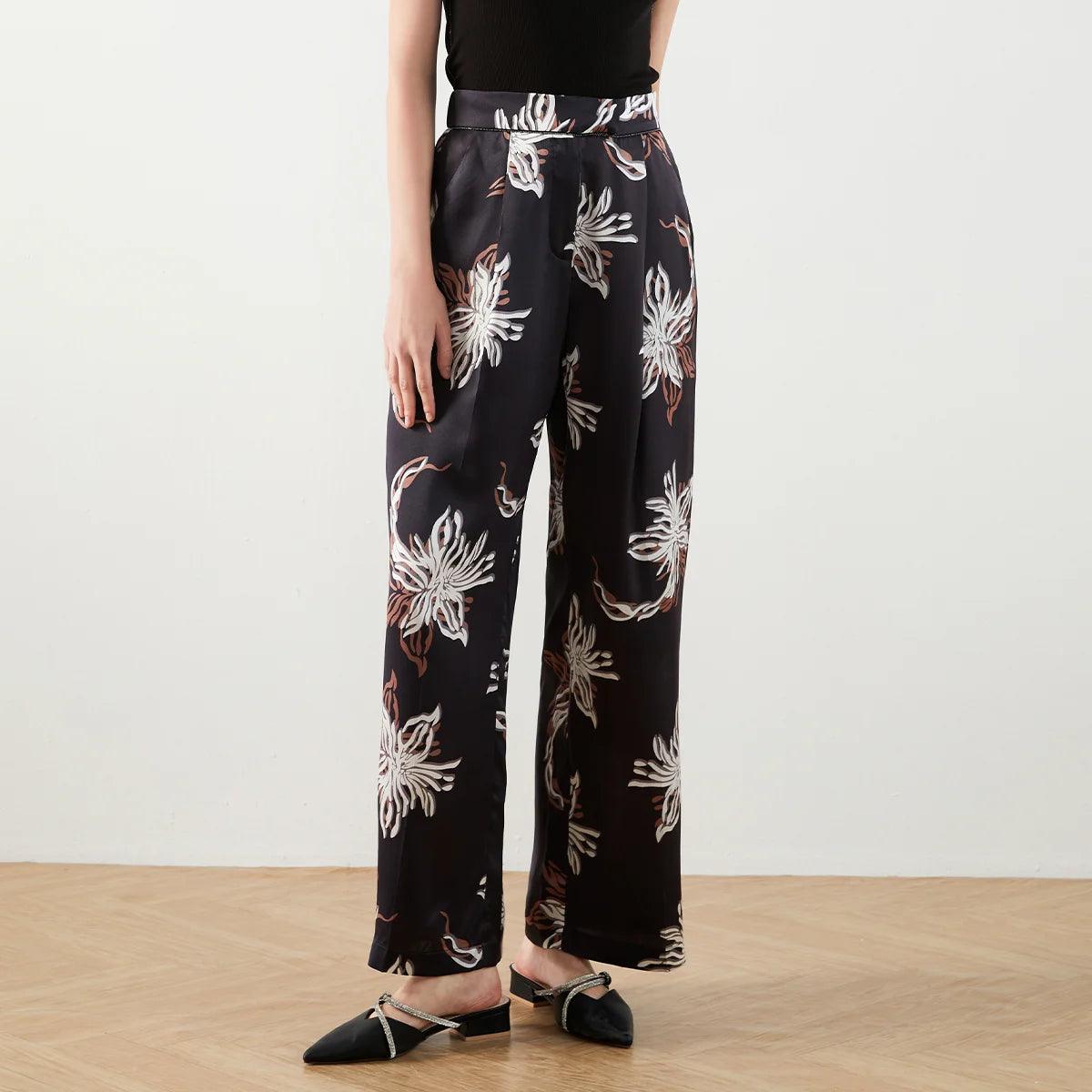 Pantalon Saskia 100% soie