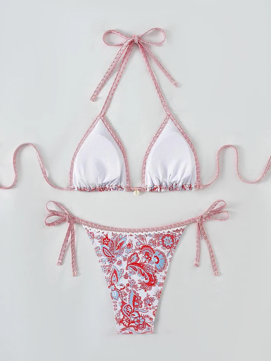 Maddy String Triangle Bikini