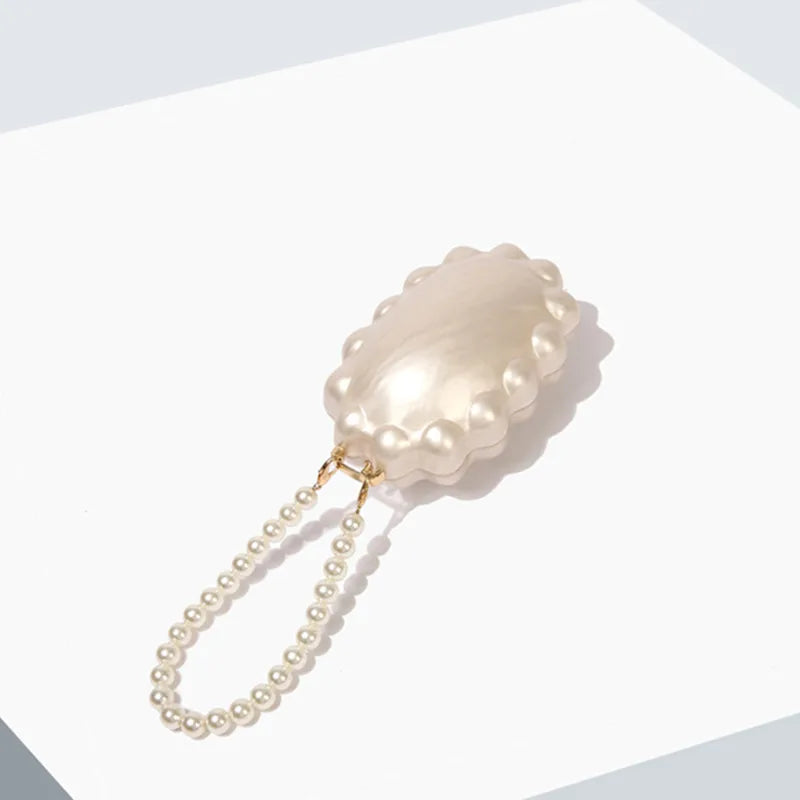 Pearl Shell Clutch Bag