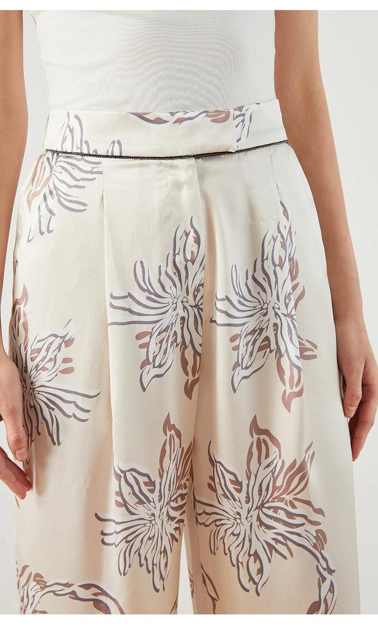 Pantalon Saskia 100% soie