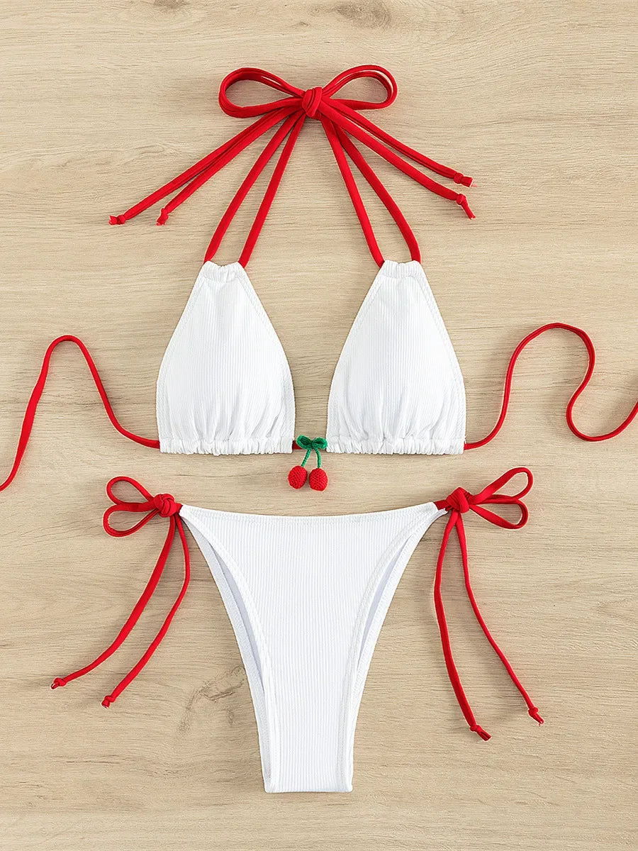 Cherry Bikini Swimsuit