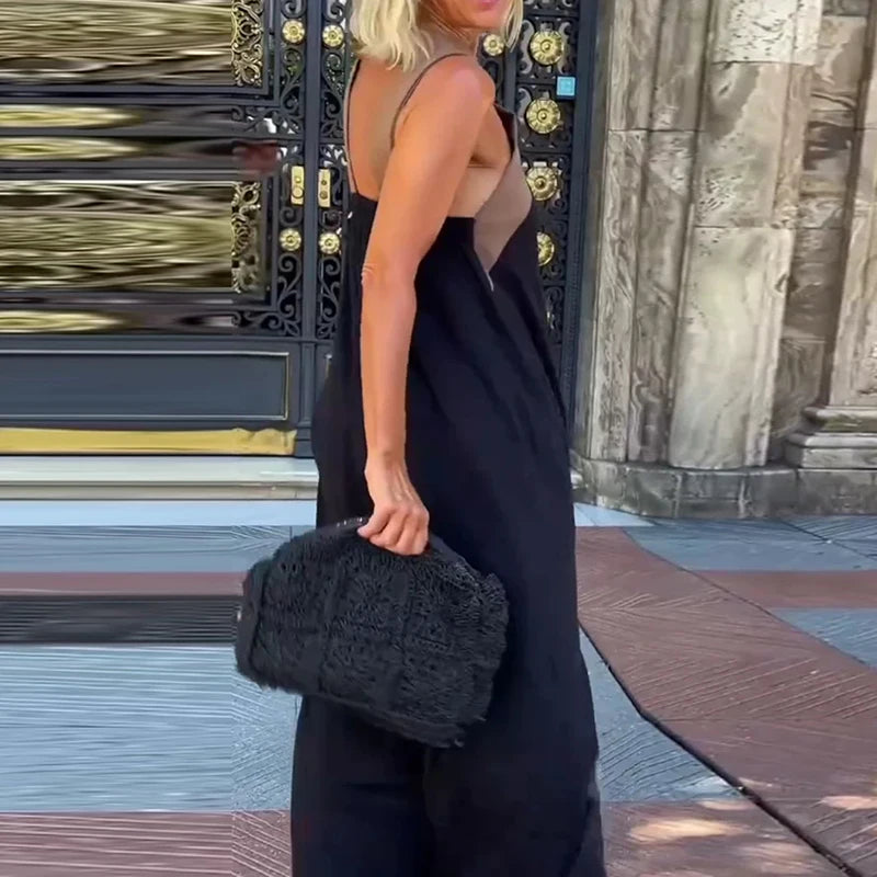 Abito con scollo all'americana incrociato Lola