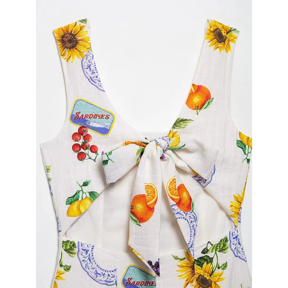 Greta Back Bow Mini Dress
