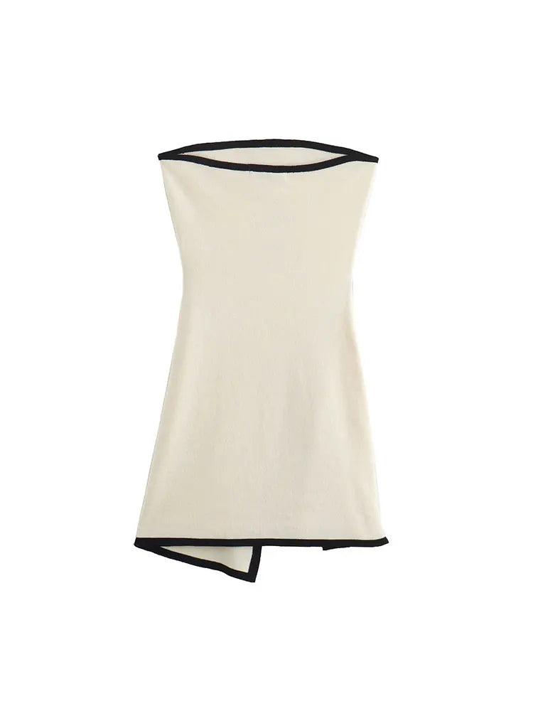 Vestido mini sin espalda Paola