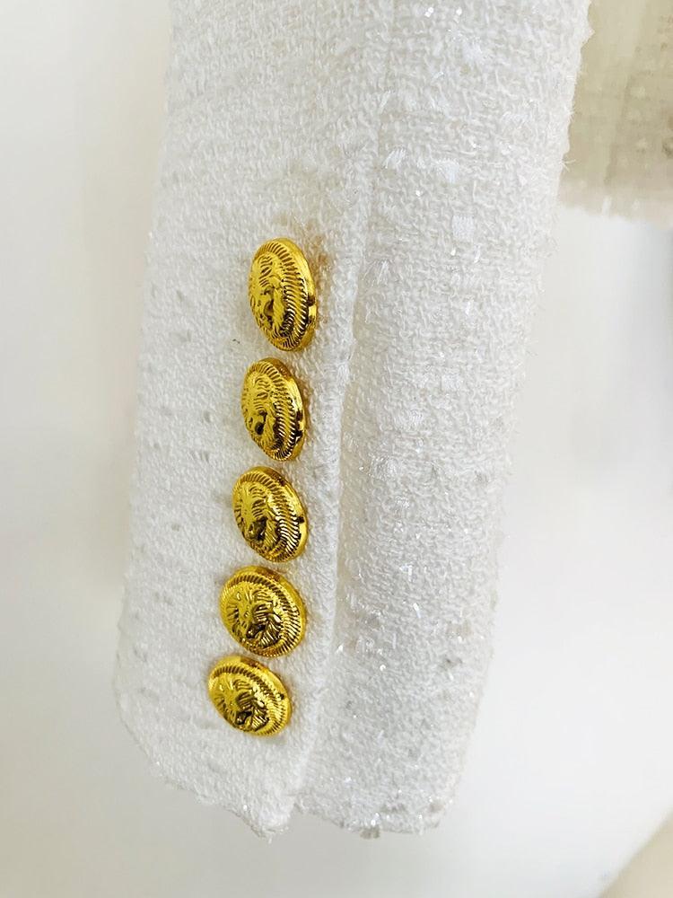 Cleo Beaded Tweed Jacket from The House of CO-KY - Coats & Jackets