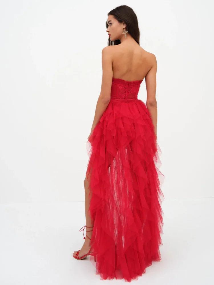 Lauren Lace and Tulle Dress from The House of CO-KY - Dresses