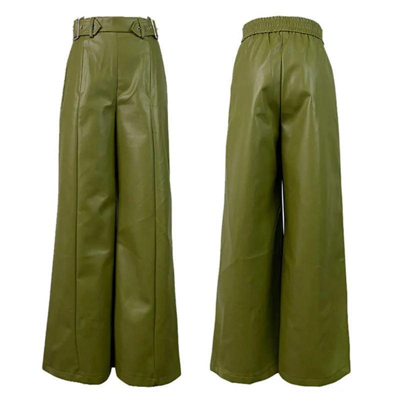Maddie Wide Leg Trousers from The House of CO-KY - Bottoms