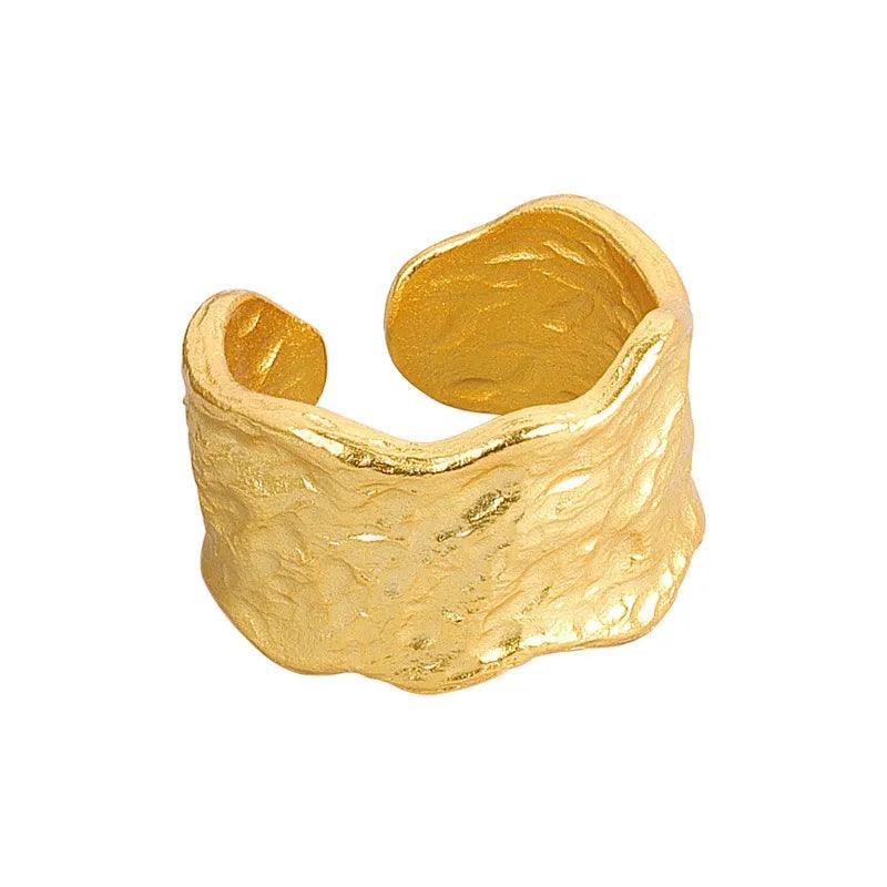 Vintage Textured Resizable Ring from The House of CO-KY - Rings