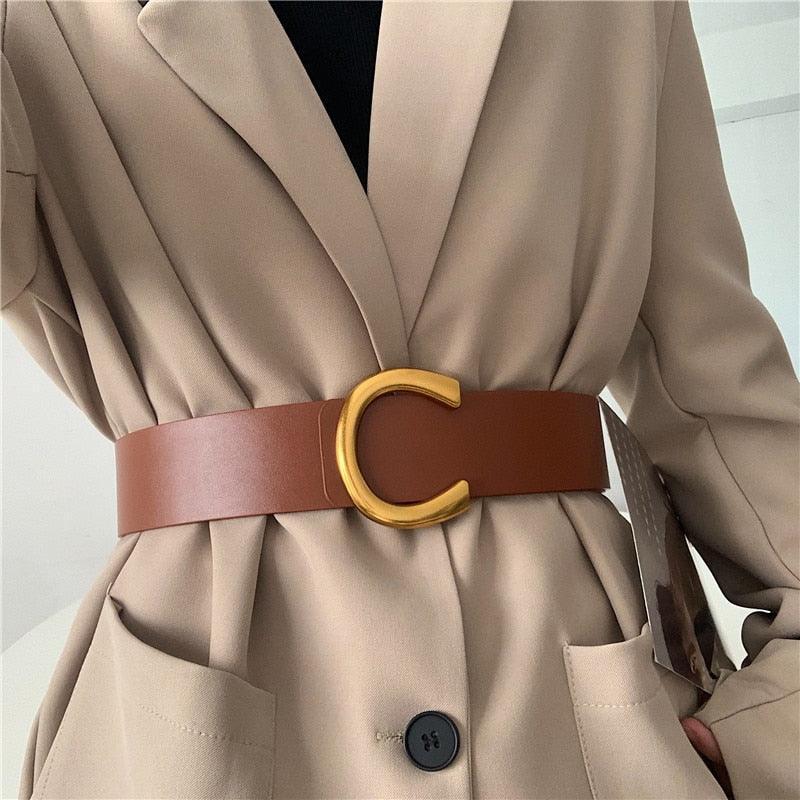 Big C Buckle Belt from The House of CO-KY - Belts