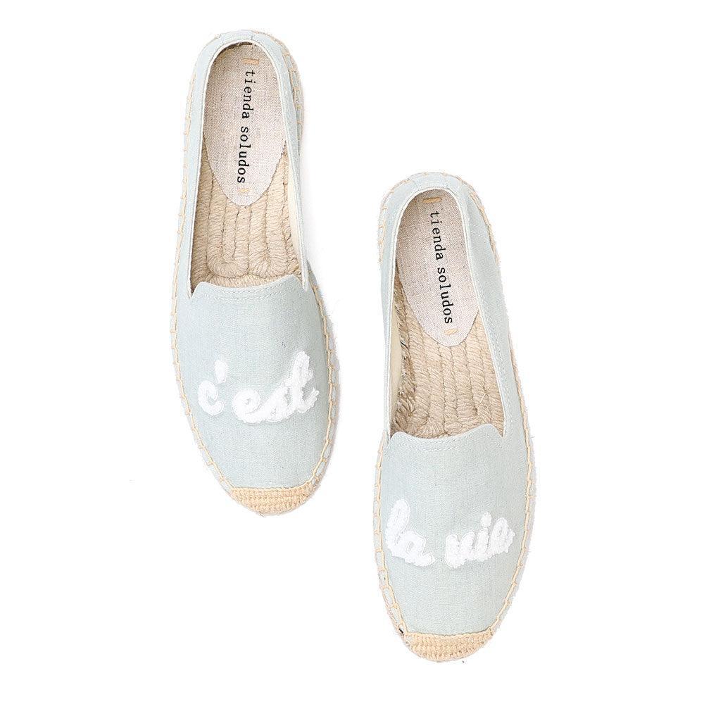 C'est la vie Espadrille Flats from The House of CO-KY - Shoes