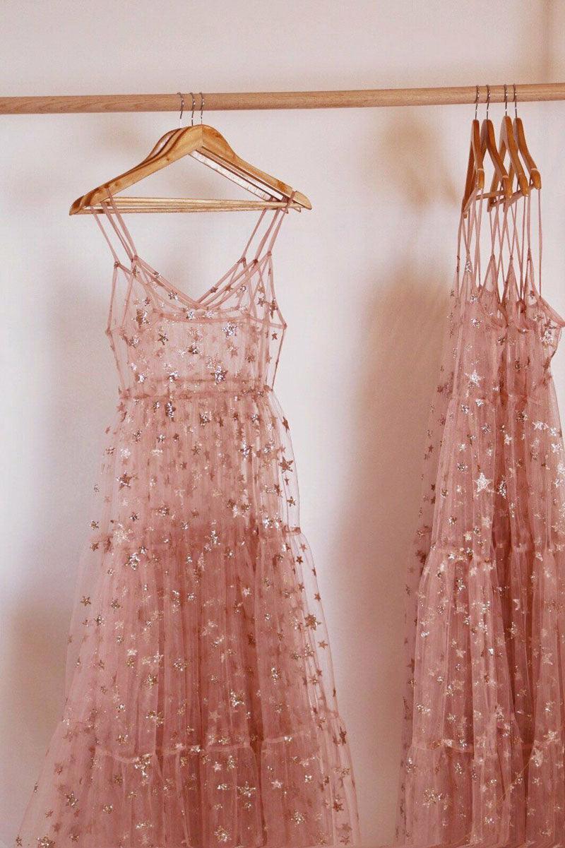 Long Sweet Tulle Stars Dress from The House of CO-KY - Dresses