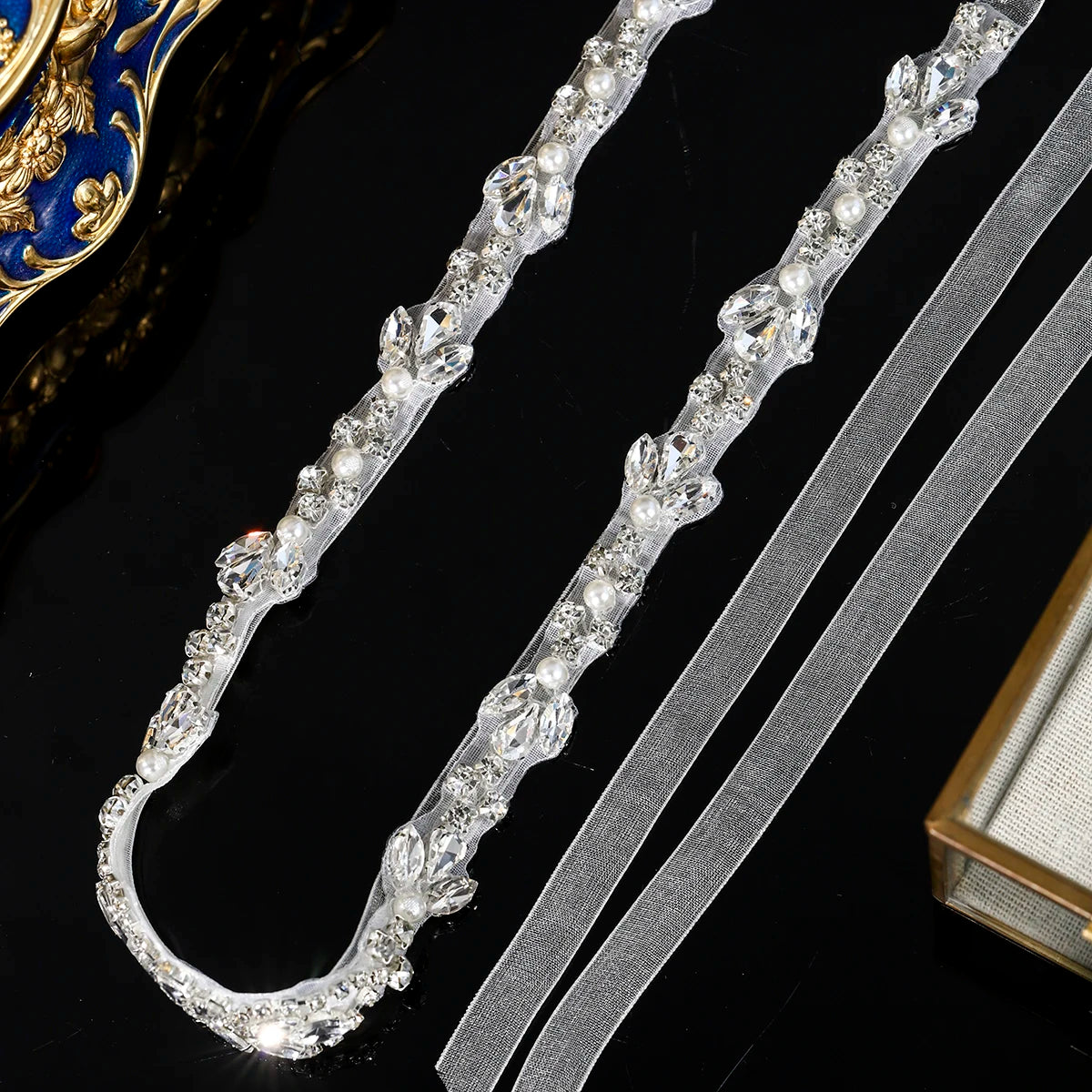 Sash Rhinestone Bridal Belt – silver rhinestone bridal belt