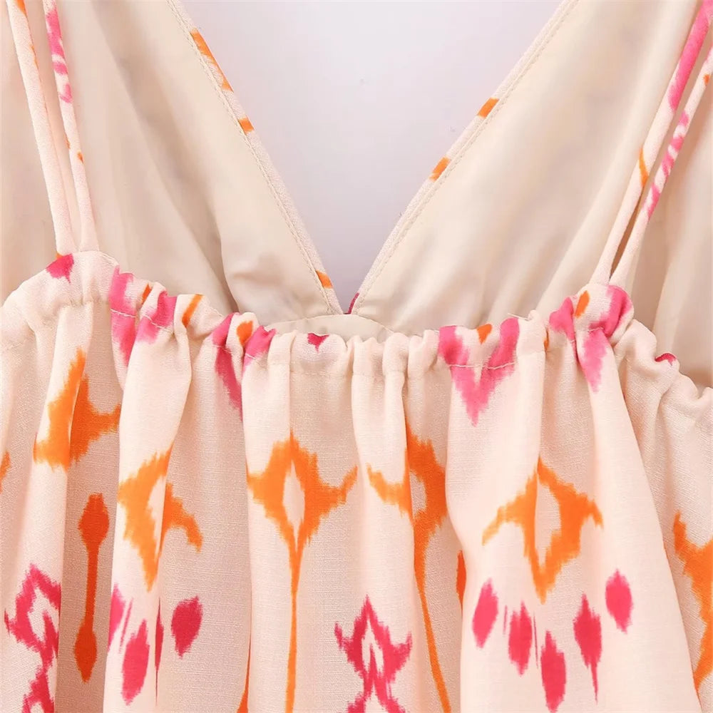 Katie Summer V-Neck Top