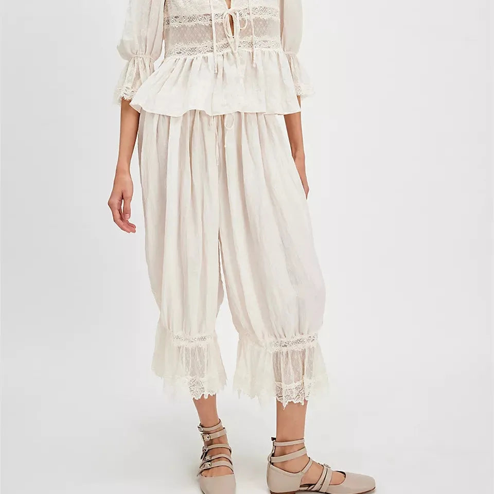 Lace Trim Pettipants