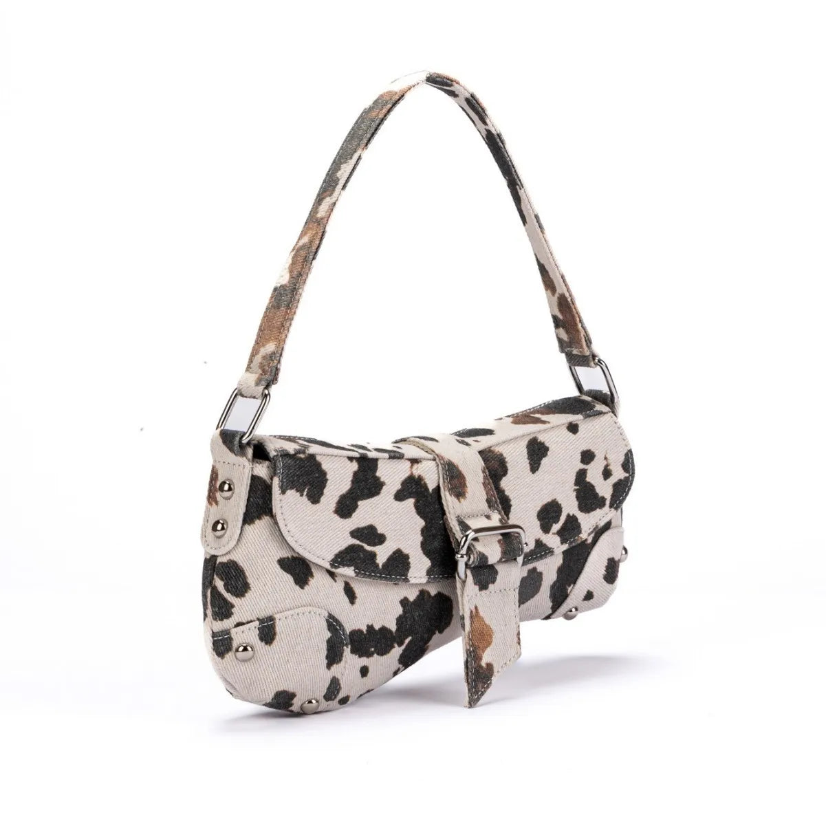 Cow Satchel Bag