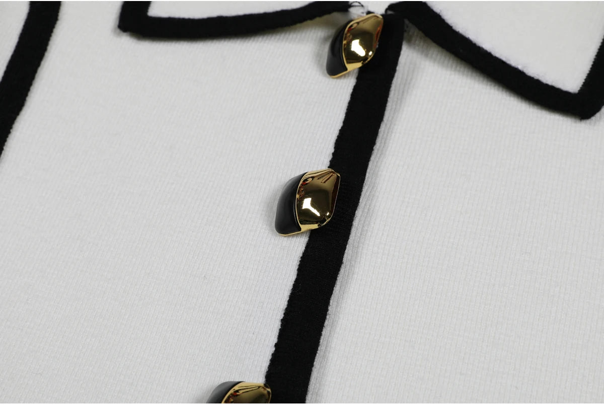 Claudia Contrast Trim Jacket