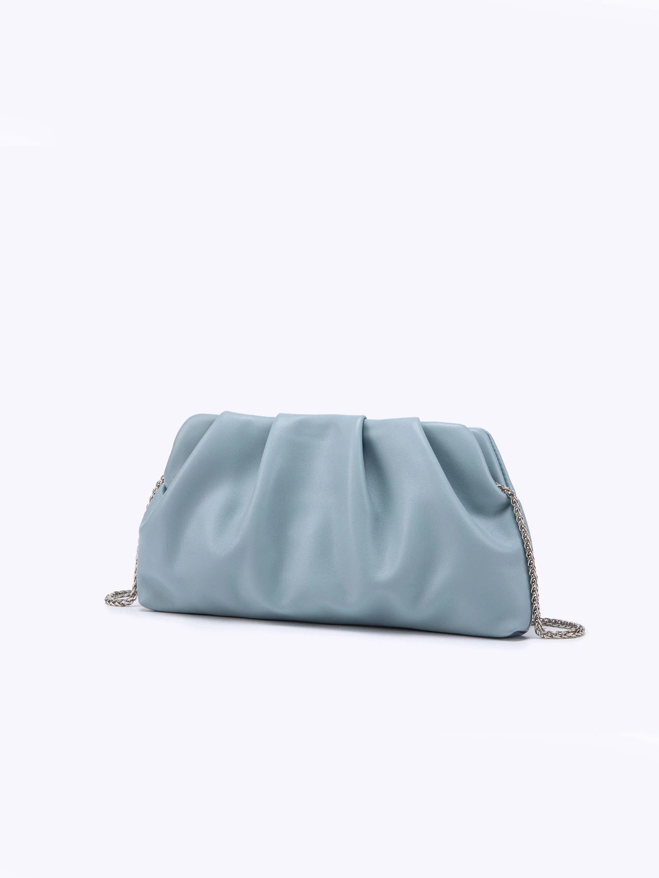 Multiple angle view of Anna chain shoulder bag showing versatility
