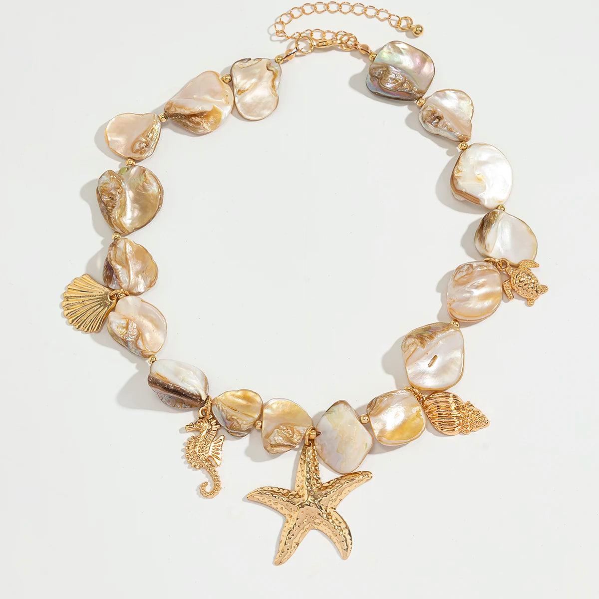Beachy Starfish Choker