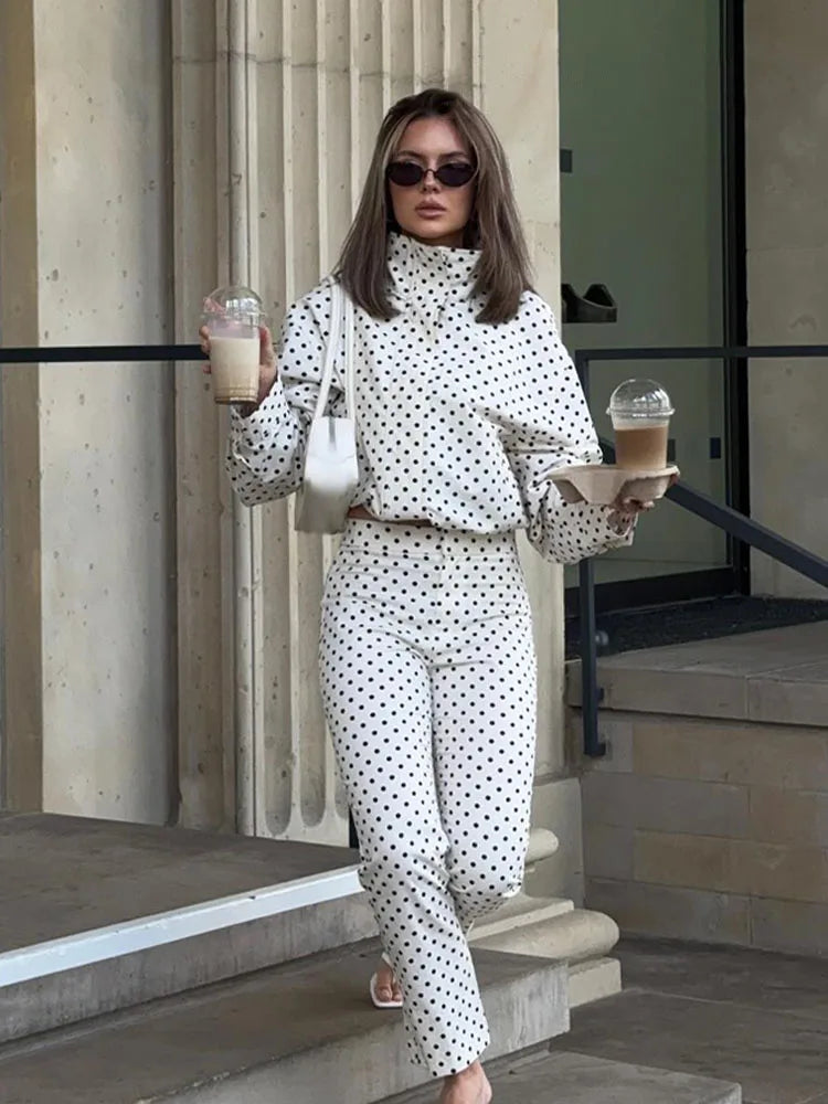Jenny Polka Dot Pant Set