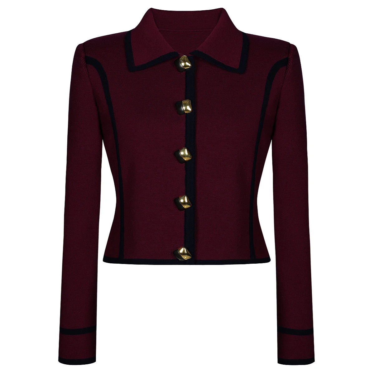 Claudia Contrast Trim Jacket