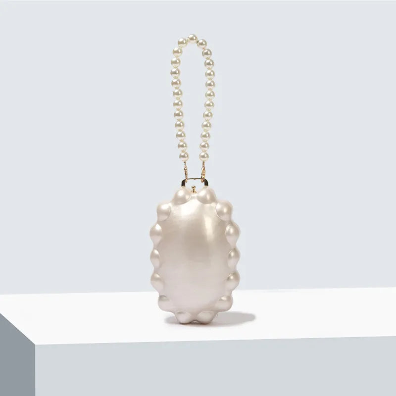 Pearl Shell Clutch Bag