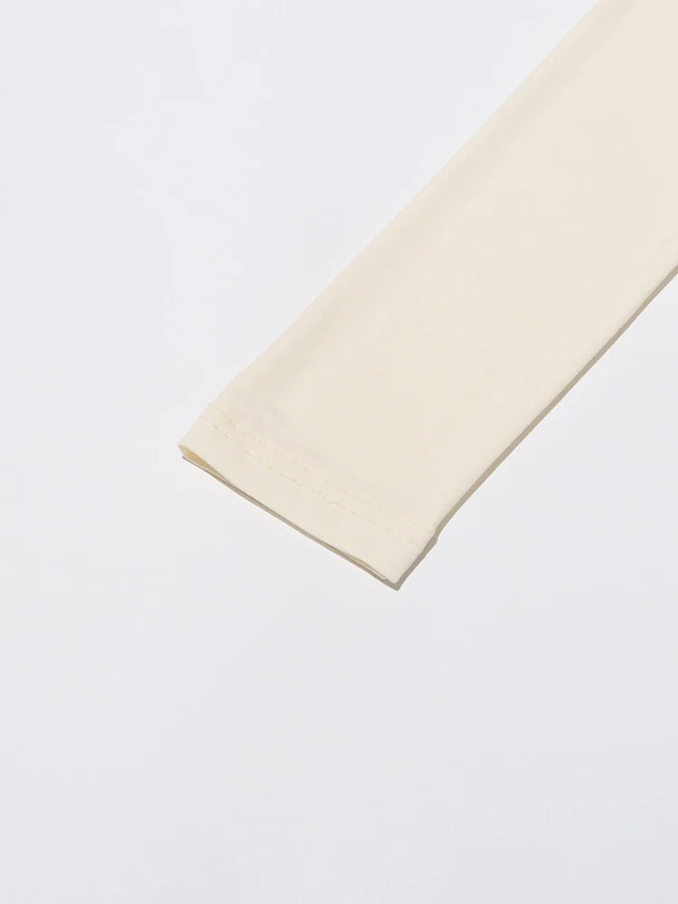 Patricia Spliced Folds Blouse — shirts & tops in beige — additional view