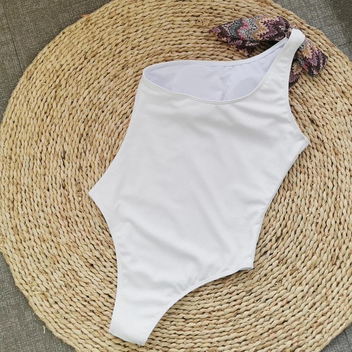 Boho Ruffle Swimsuit & Wrap Skirt Set