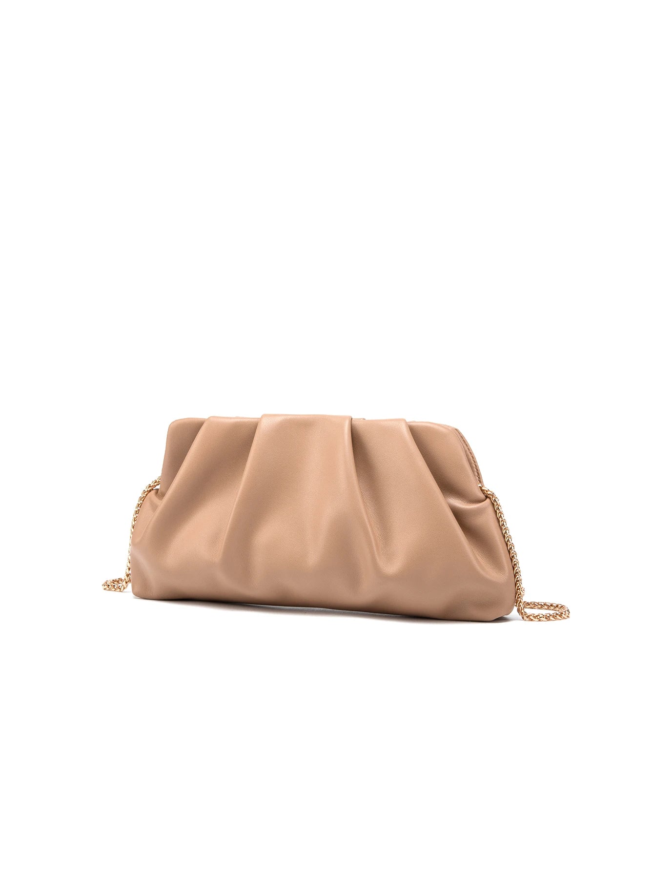 Size comparison of Anna chain shoulder bag with everyday items