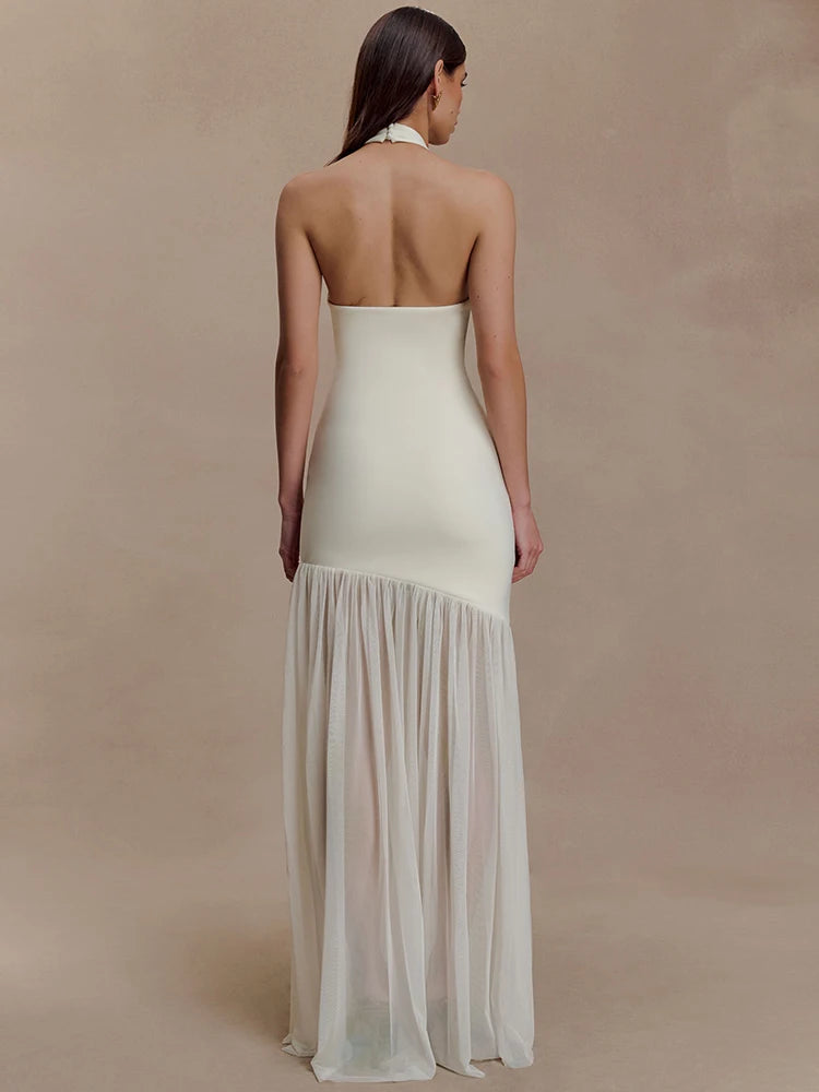 Lucy Halter Rugloze Jurk