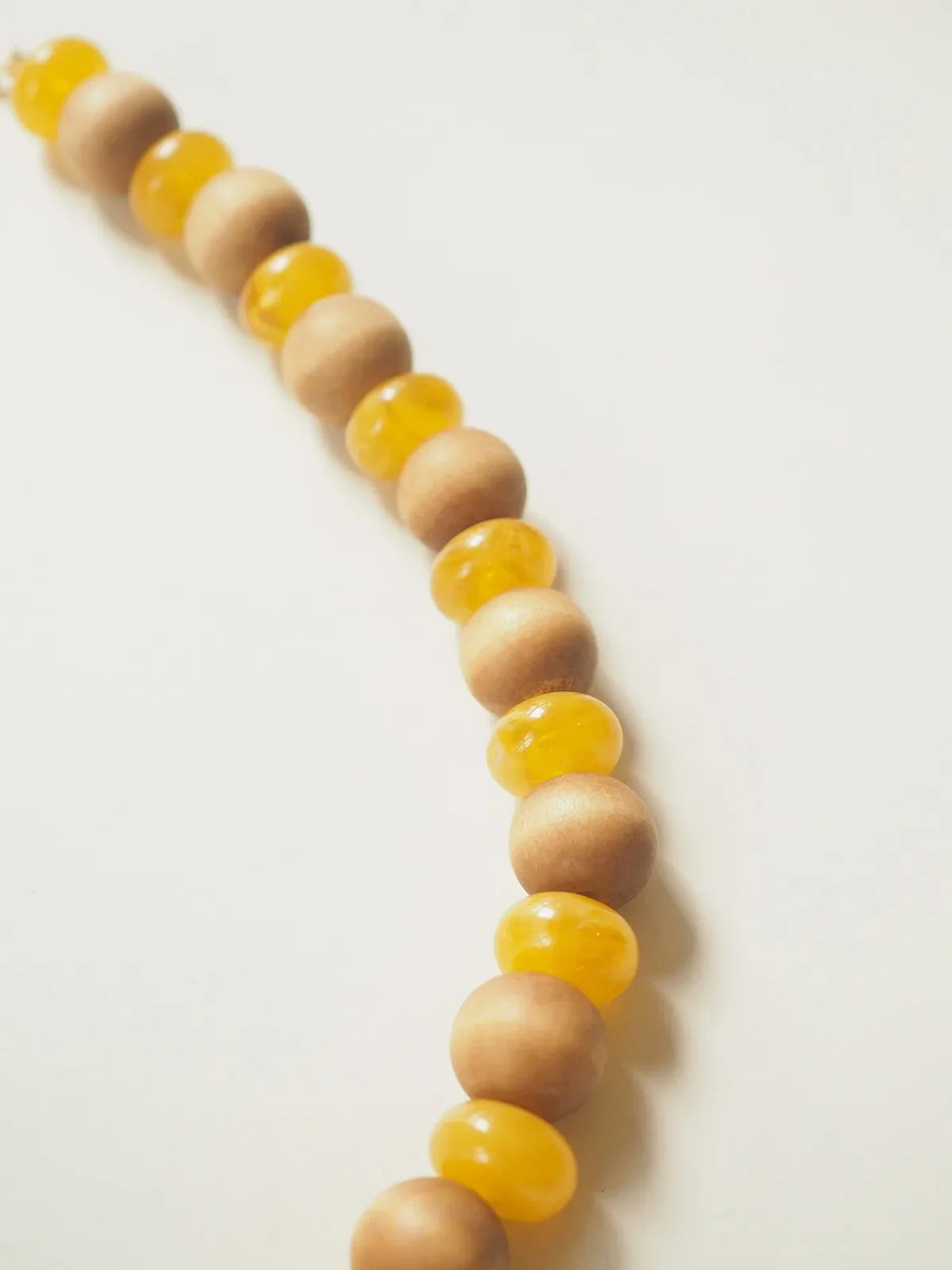 Beaded Browns Necklace