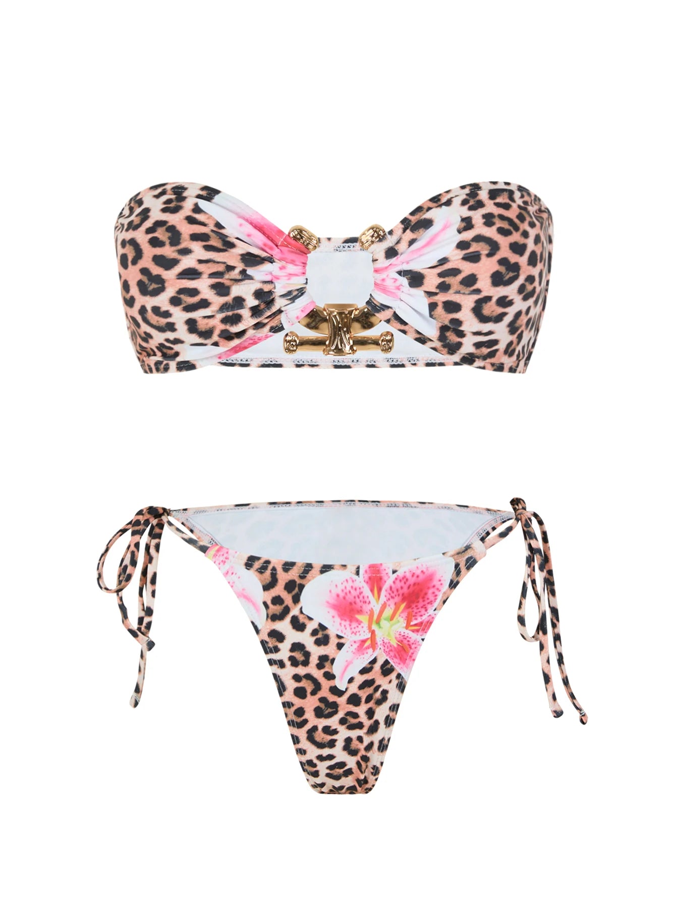 Ring Bandeau String Bikini