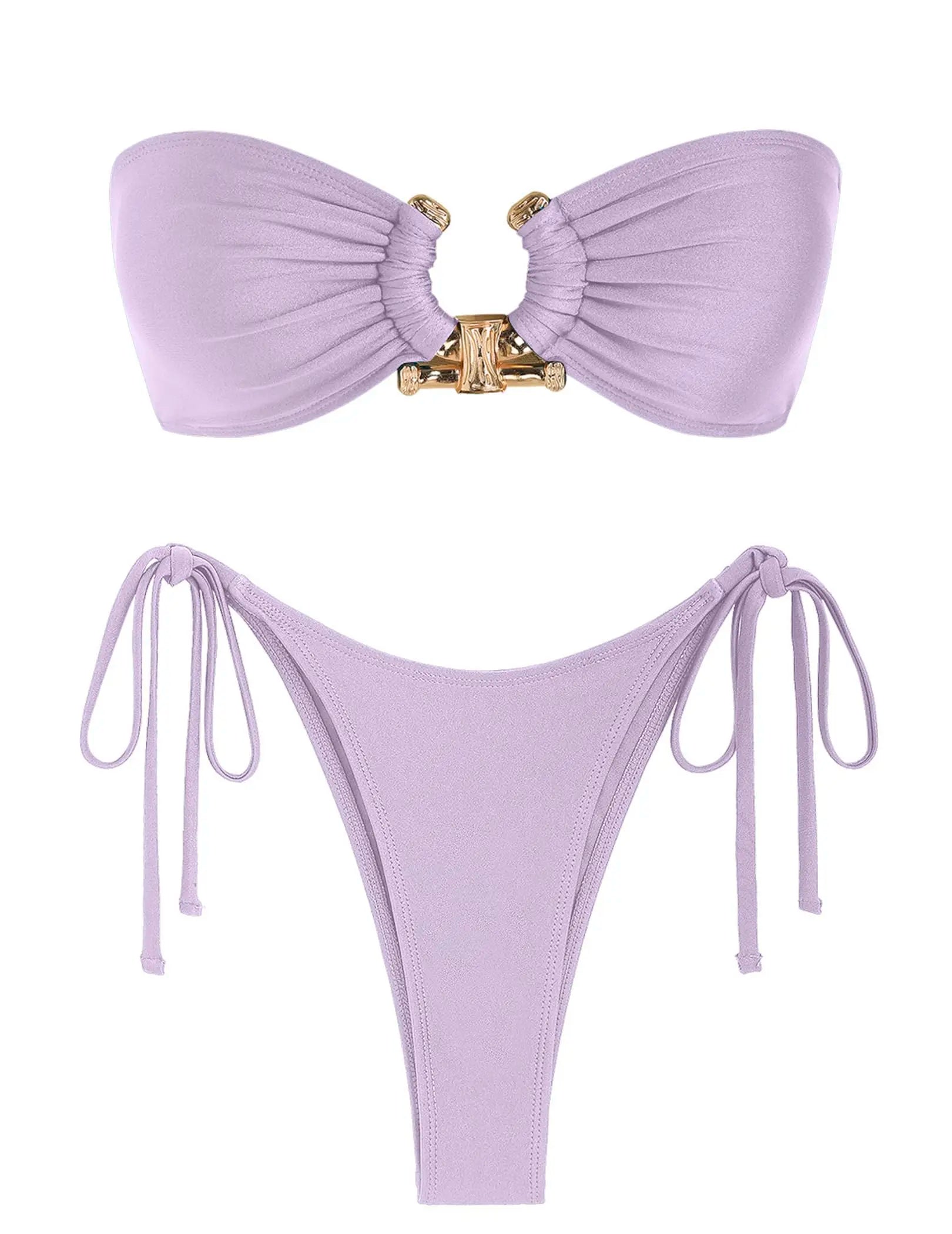 Ring Bandeau String Bikini